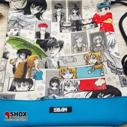 Gymbag Manga Anime Sbam Blue