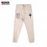 Bloody Embroidery Sweatpants Beige