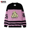 See No Evil Hockey crewneck Purple/Black