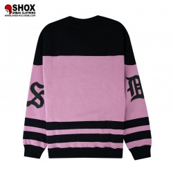 See No Evil Hockey crewneck Purple/Black