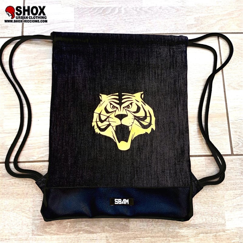 Gymbag TigerSbam Black/Gold