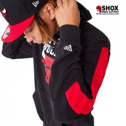 NBA Chicago Bulls Block Hoodie Black