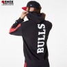 NBA Chicago Bulls Block Hoodie Black