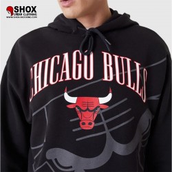 NBA Logo Os Chicago Bulls Hoodie Black