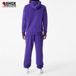 NBA Logo Lakers Os Hoodie Purple