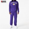 NBA Logo Lakers Os Hoodie Purple