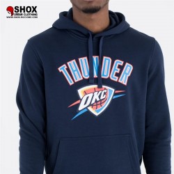 NBA Logo Thunder Hoodie Navy