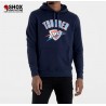 NBA Logo Thunder Hoodie Navy