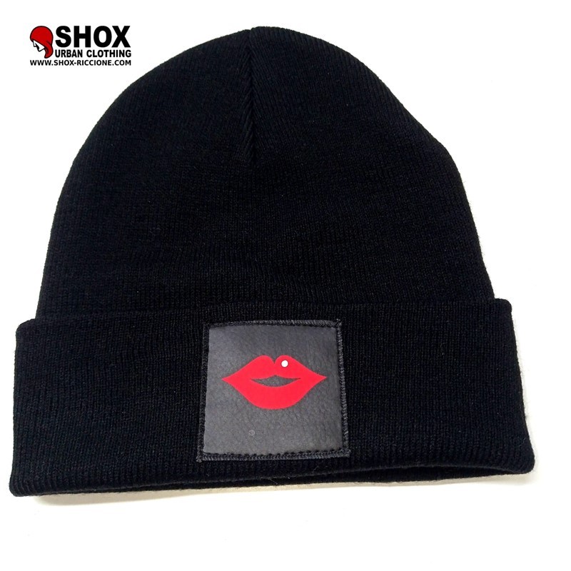 Sbam Kiss Black Beanie