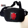 Marsupio Demon Mask Black, Sbam, con patch stampata frontale , regolabile, scomparto frontale con zip  + tasca dietro con zip