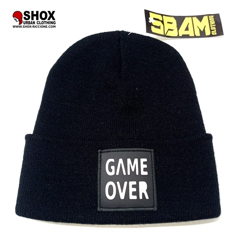 Sbam Game Over Black/Silver Beanie