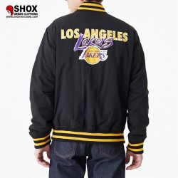 NBA Script Los Angeles Lakers Bomber Jacket