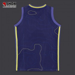 GOAT Dune Tank Top Blue Mesh