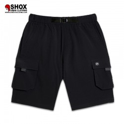 Techno2 Shorts Cargo Black