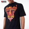 NBA Flame Os Chicago Bulls Tee Black