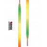 Shoe Laces Rainbow multycolors , confezione con n.2 lacci, 120cm, 100% poliestere,