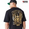 NE New York 1920 Logo Gold OS Tee Black