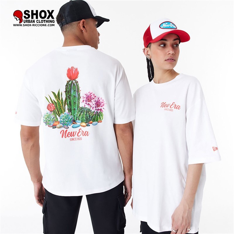 NE Cactus Graphics OS Tee White