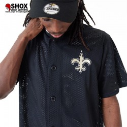 NFL Casacca Jersey Mesh New Orleans Black/Gold