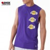 copy of Lakers Big Logo Black Tee