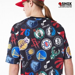 NBA Mesh All Teams Allover OS Tee