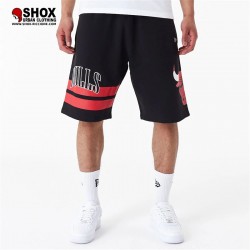 NBA Script Chicago Bulls Short Black