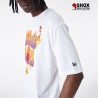 NBA LA Lakers Flame OS Tee White