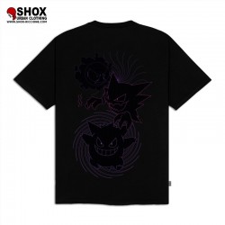 Gastly Evolution Tee Black