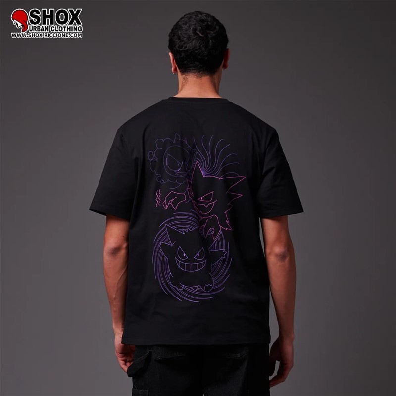 Gastly Evolution Tee Black