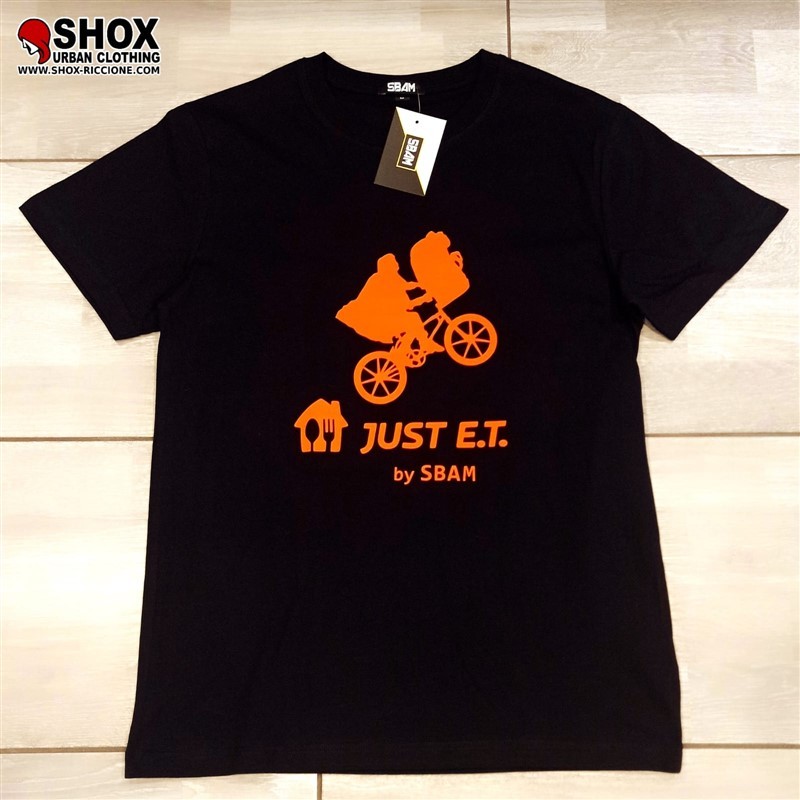 Just E.T. by Sbam  Black/Orange Tee