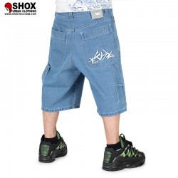 Baggy Light Denim Blueskin Short