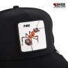 Fire Ant Black Trucker