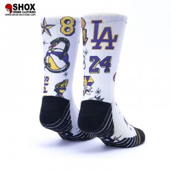 NBA Socks Black Mamba white