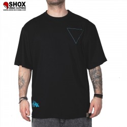 Horus Oversize Black Tee