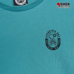 JUNIOR  Y Logo Fuego Blue Tee