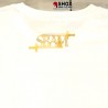 Warrior by Sbam White/Gold Tee