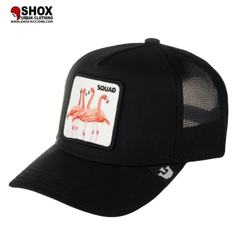 Squad Black Trucker