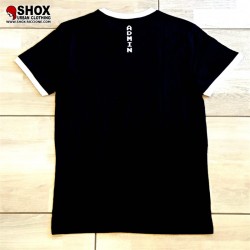 Error 404 Black/White Contrast Tee