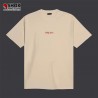 Dragon Scroll Tee Beige