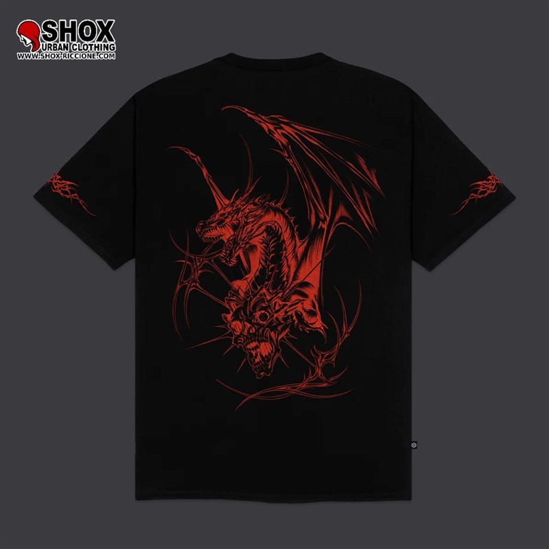 Carnyth Dragon Tee Black