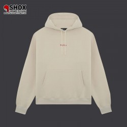 Dragon Scroll Hoodie Beige