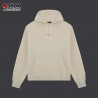 Dragon Scroll Hoodie Beige