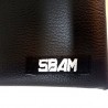 Sbam Smile Yellow Pochette Black Ecopelle