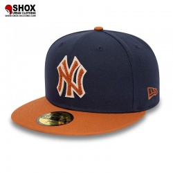 59Fifty MLB New York Yankees Patch Navy/Brown