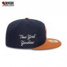 59Fifty MLB New York Yankees Patch Navy/Brown