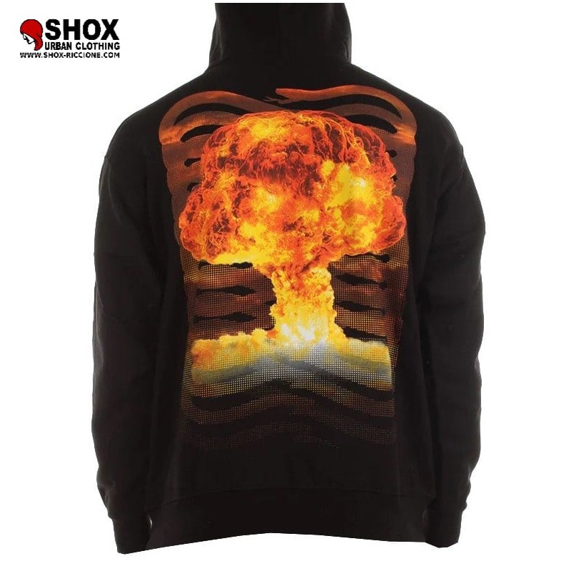 Ribs Atomic Hoodie Black