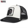 Panther Black/White Trucker