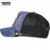 Freedom Paisley Navy/Black Trucker