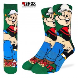 Popeye Green Socks