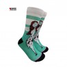 Sally Nightmare Before Christmas Green Socks